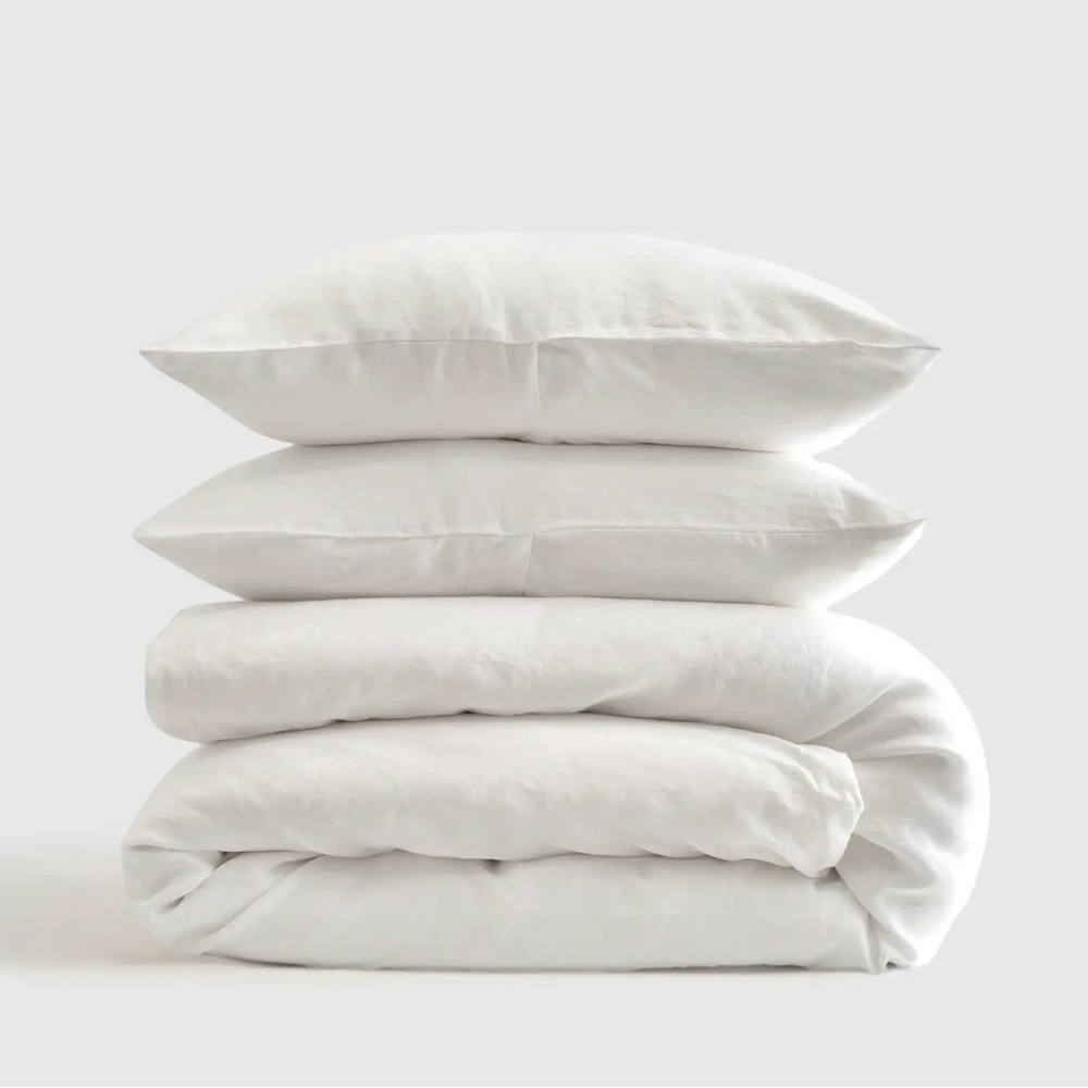 Quince European Linen Duvet Set